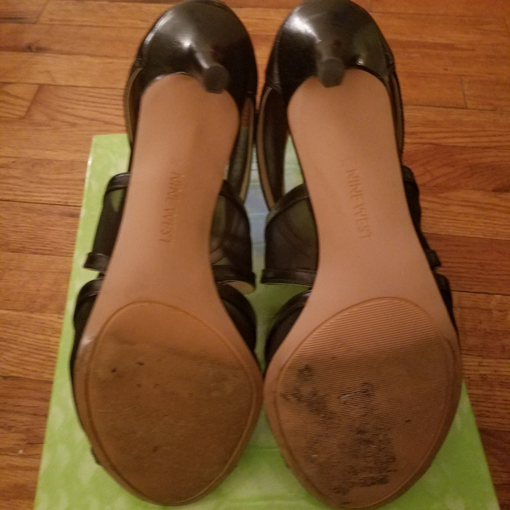 Nine West Cezzica Heels 10 euc - Picture 3 of 4